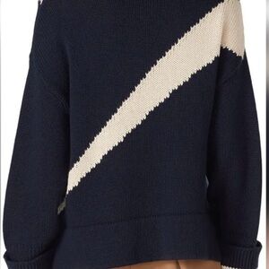 R-314. Victor Alfaro collective blue graphic sweater medium